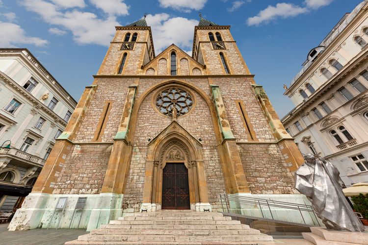 Sacred Heart Cathedral di Sarajevo