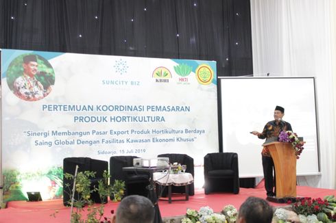 Kawasan Perdagangan Suncity Biz Sidoarjo Jadi Percontohan Logistik Pangan Skala Besar