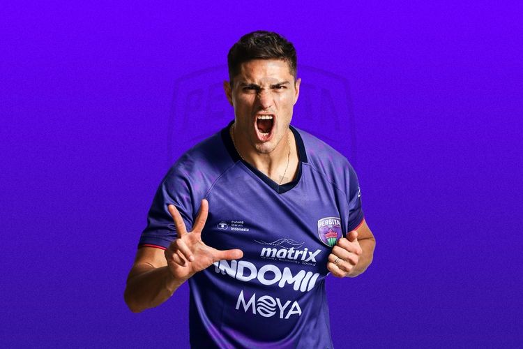 Pemain asing Persita Tangerang untuk musim 2022-2023, Ramiro Fergonzi.