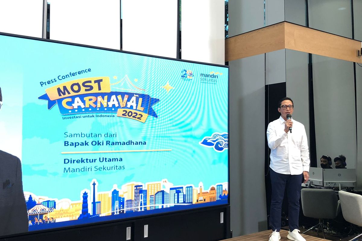 Direktur Utama Mandiri Sekuritas Oki Ramadhana