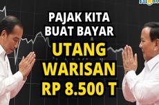 FILONOMICS: Warisan Utang Jokowi ke Prabowo Rp 8.500 Triliun, "Alarm" buat Kelas Menengah