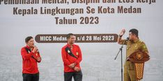 Wujudkan Indonesia Emas 2045, Bobby Nasution Beri 3 Pesan kepada 2.001 Kepala Lingkungan Se-Kota Medan