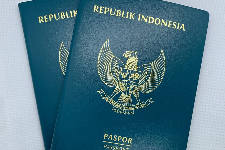 Paspor Indonesia.