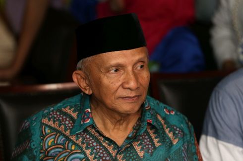 Datangi DPR, Amien Rais Mengaku Bahas Pansus Angket KPK