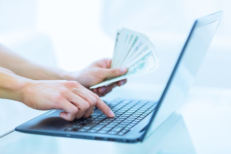 Ilustrasi pinjol, pinjol legal, pinjol ilegal.