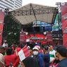 Kemeriahan di Bundaran HI Sambut Timnas Sepak Bola U-22, Ada 