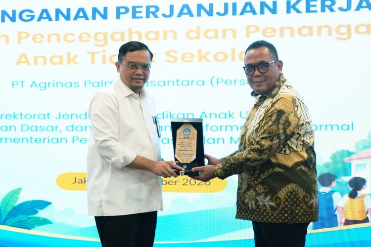 Agrinas Palma dan Kemendikdasmen Perkuat Kolaborasi Dunia Usaha di Bidang Pendidikan