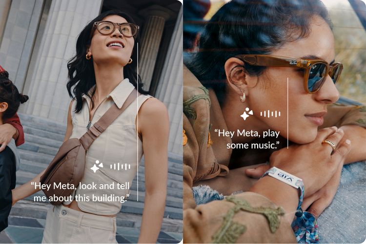 Kacamata pintar Ray-Ban Meta didukung fitur Meta AI versi beta. Pengguna bisa mendapatkan informasi soal suatu hal dan menerjemahkan bahasa asing langsung dengan Ray-Ban.