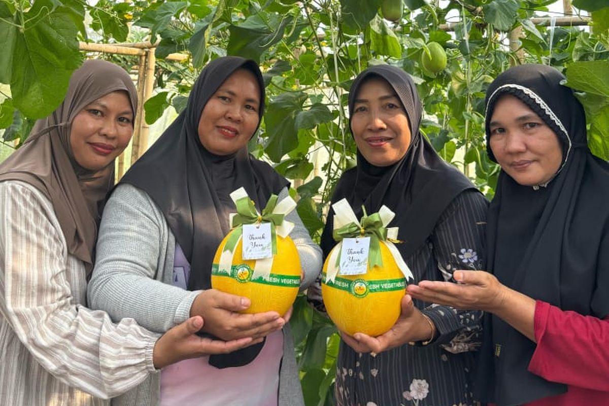 Anak Usaha Bukit Asam Raih Penghargaan Internasional Lewat Program Pekarangan Produktif