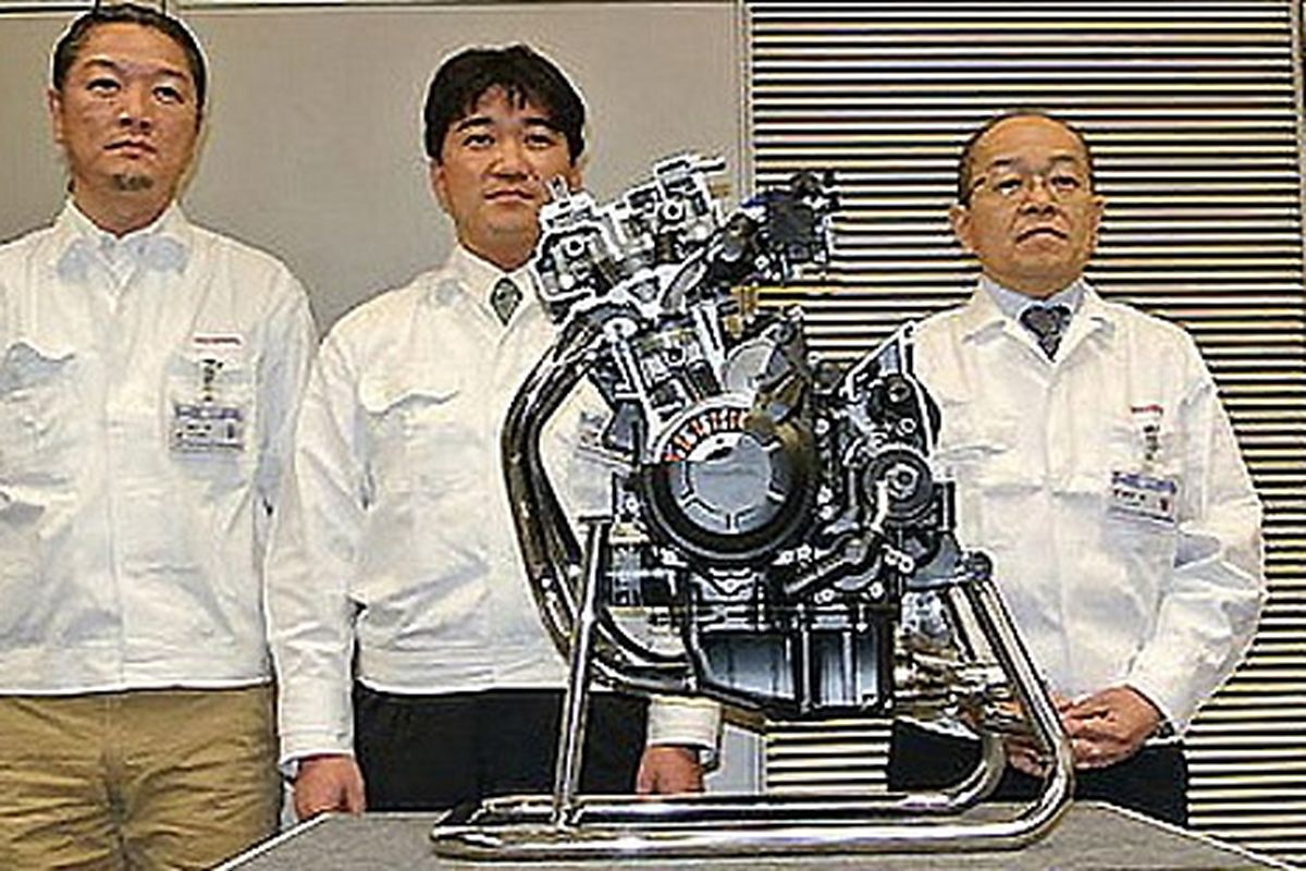 Mesin baru sepeda motor Honda