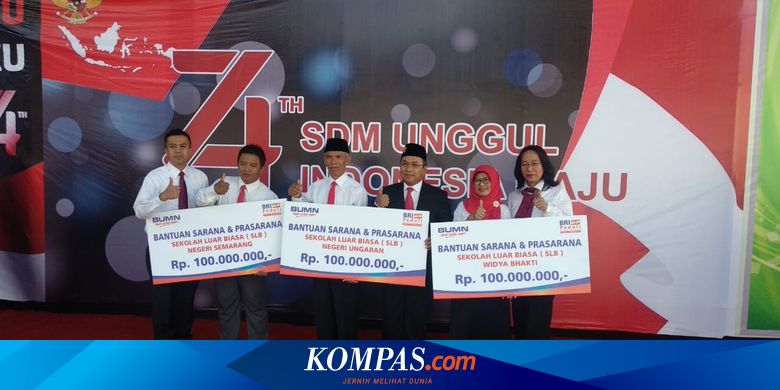 Bri Salurkan Bantuan Rp 5 7 Miliar Ke 57 Slb Di Indonesia