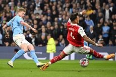 Hasil Man City Vs Arsenal 4-1: De Bruyne Gemilang, Citizens Pangkas Jarak, Title Race Memanas