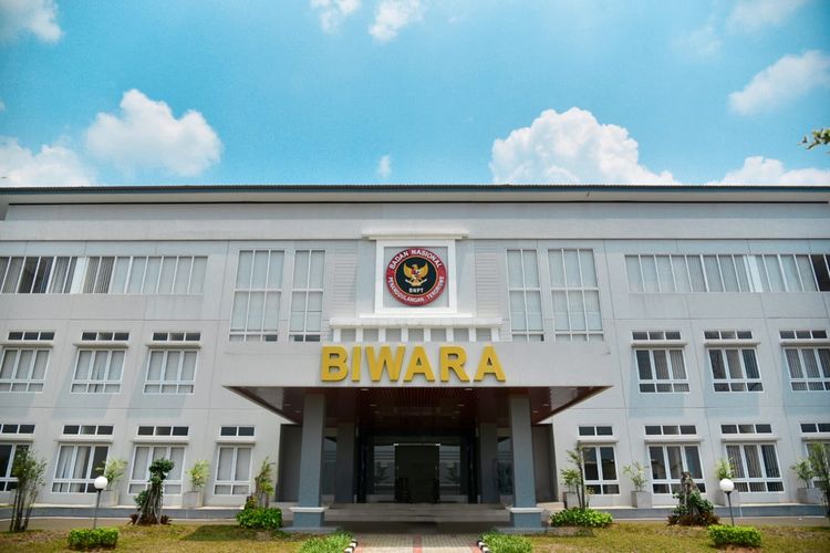 Kantor BNPT di Kabupaten Bogor, Jawa Barat. 
