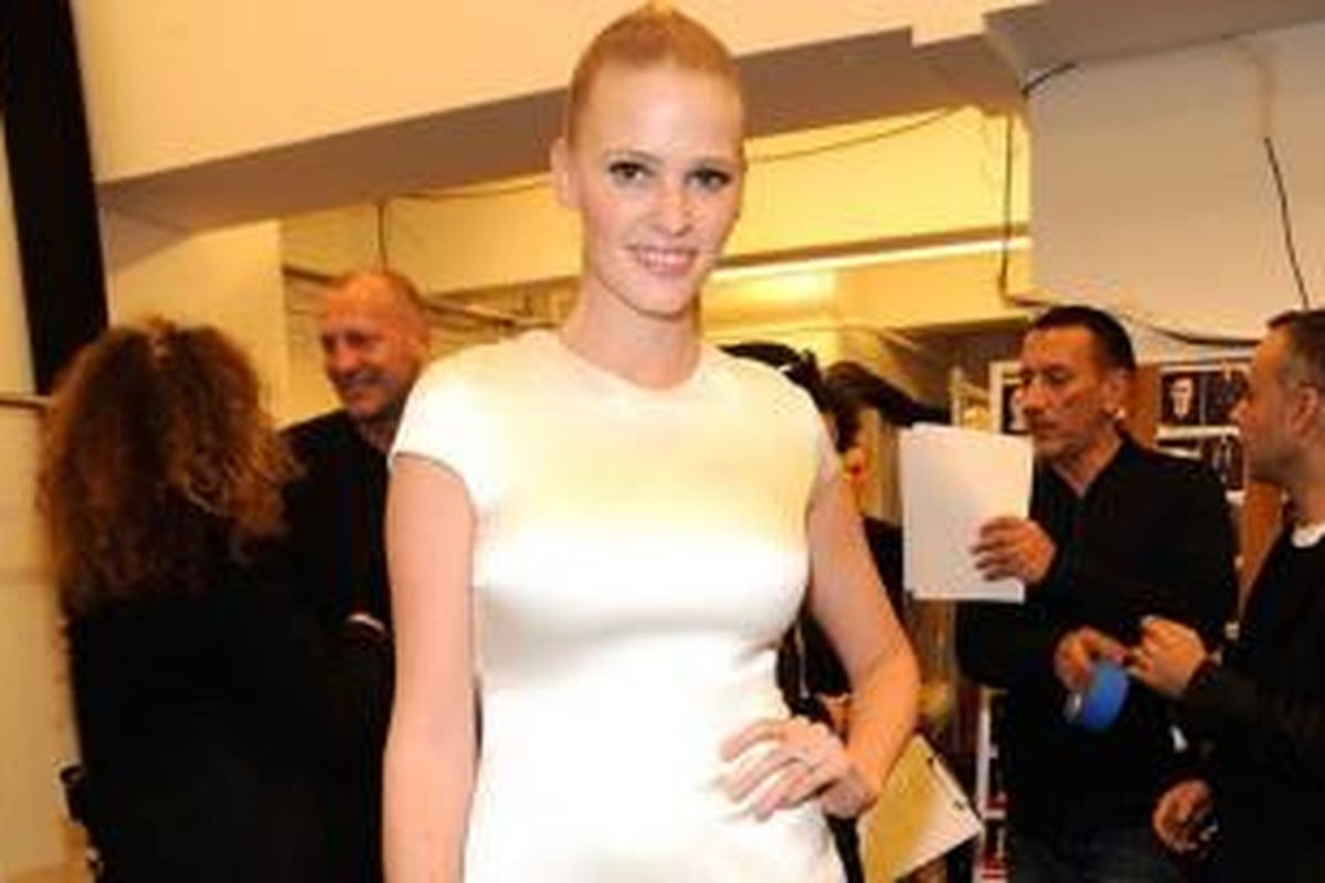 Supermodel Lara Stone.