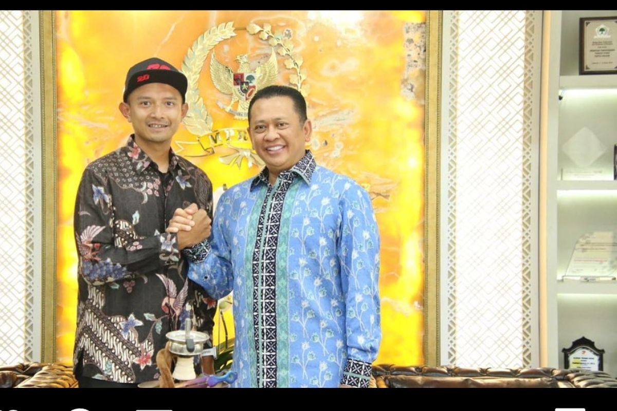 Dimas Ekky Pratama dan Bambang Soesatyo 
