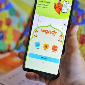 Ilustrasi aplikasi Wondr by BNI. Lupa PIN Wondr by BNI. Cara mengatasi lupa PIN Wondr by BNI.