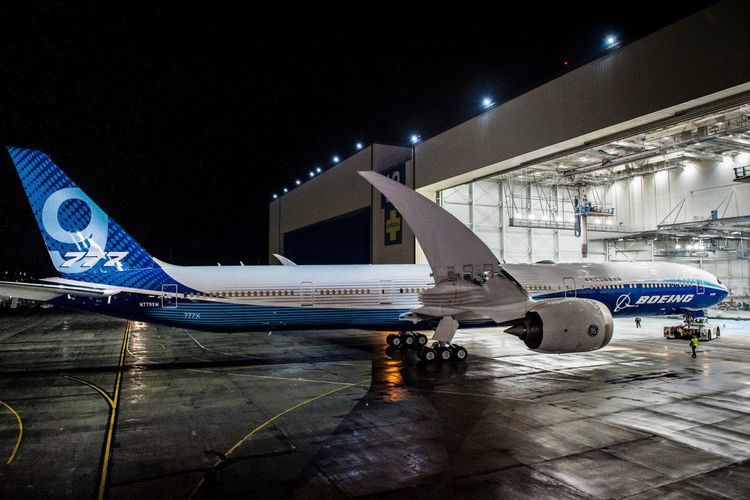 Boeing 777-9 didaulat sebagai pesawat paling panjang di dunia saat ini. 