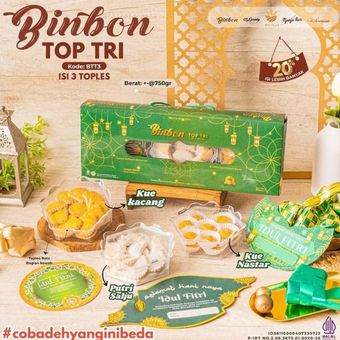 Produk Kue Lebaran dari Weimar Factory, diambil dari Shopee.com