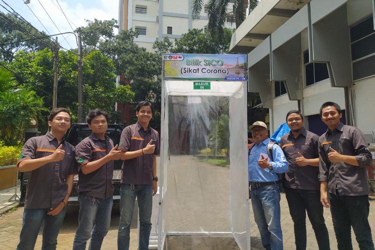 Sicat Corona, Alat Pencegah Corona di Kota Malang Karya Mahasiswa Teknik Brawijaya