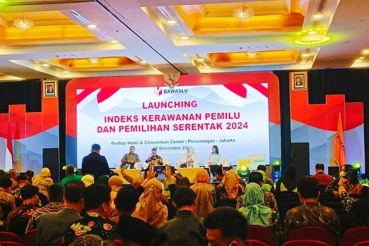 Bawaslu melaunching Indeks Kerawanan Pemilu untuk daerah se-Indonesia