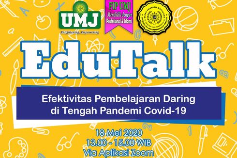 Seminar UMJ: Pembelajaran Jarak Jauh Belum Jadi Budaya Proses Belajar di Indonesia