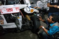 Mobil Listrik Blits Tersendat Sebelum Masuk Medan