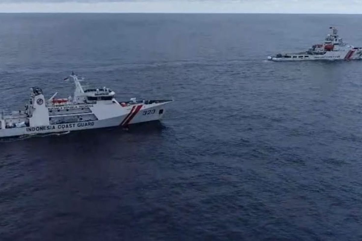 Klaim Wilayah, Cost Guard China Kembali Masuk Perairan Natuna