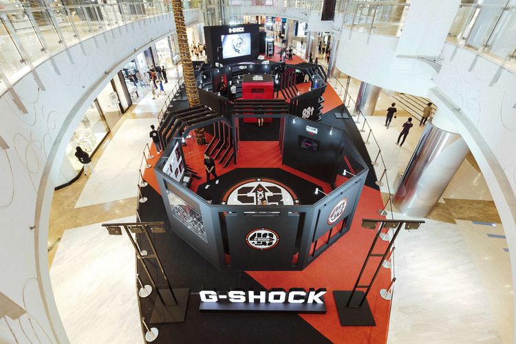 Merayakan hari jadi ke-40 tahun, G-Shock menggelar acara tur pop-up di Main Atrium Mal Central Park, Jakarta, mulai tanggal 11 sampai 22 Oktober 2023.
