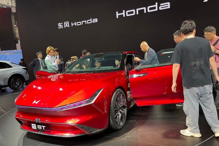 Konsep Mobil Listrik Honda Y GT di Beijing Auto Show 2024