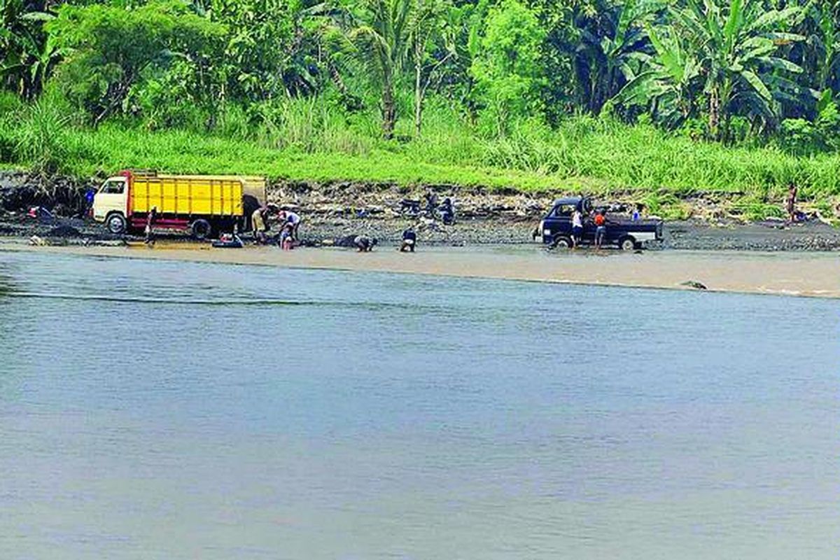 ilustrasi: Sungai Progo, Kulonprogo, Daerah Istimewa Yogyakarta.