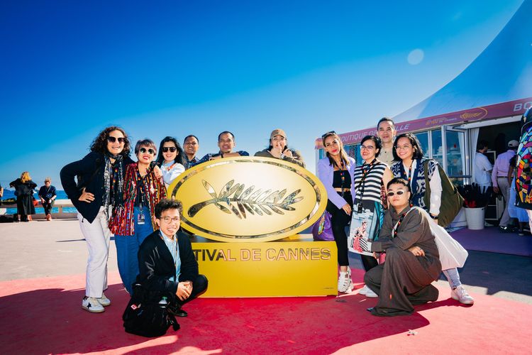 Lima produser Indonesia dan para perwakilan yang menghadiri Cannes Film Festival 2024.