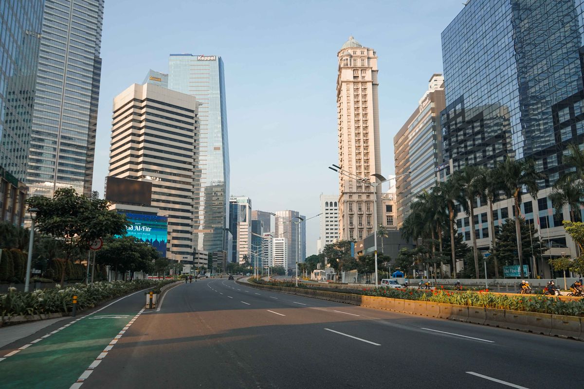 Suasana Jakarta Di Hari Lebaran (2/5/2022)