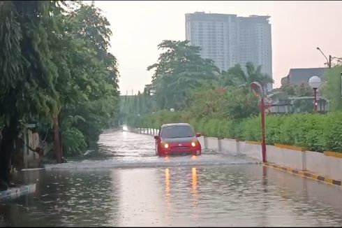 3 Titik Jalan di Bekasi Selatan Terendam Banjir Imbas Hujan Deras sejak Sore