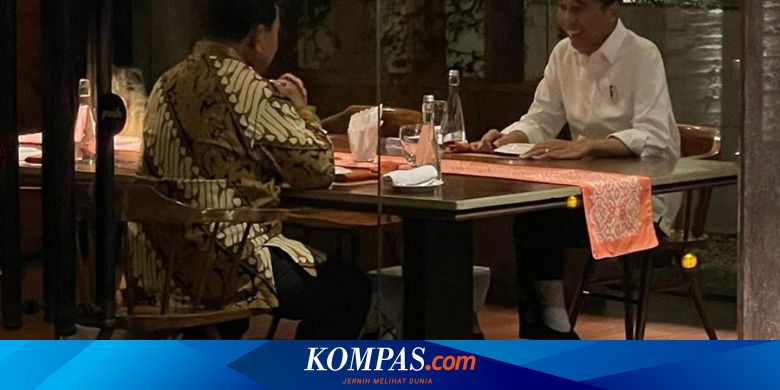 Prabowo dan Jokowi Makan Malam Bersama, Kode Keras Dukungan Penuh Presiden?