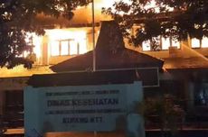 Polisi Selidiki Penyebab Terbakarnya Kantor Dinas Kesehatan NTT