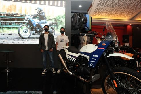 Royal Enfield Pamer Himalayan Gemini T14 Milik Den Dimas di IIMS 2021