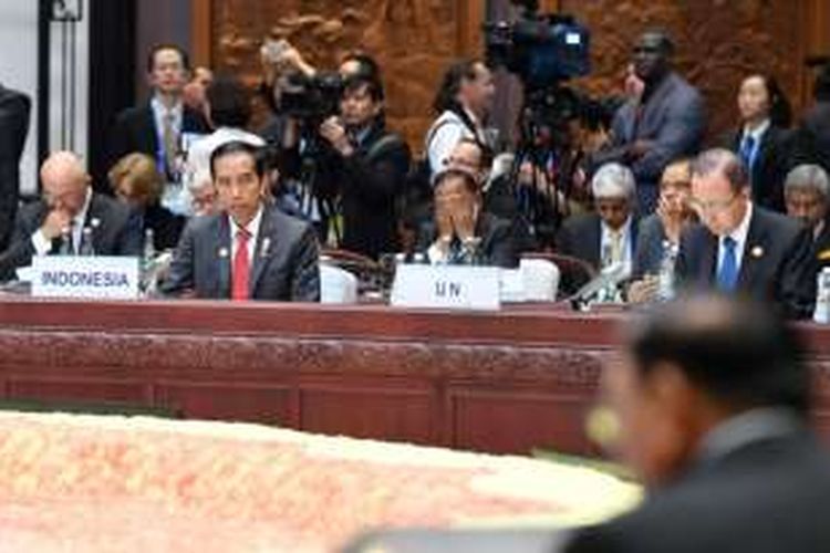 Presiden Joko Widodo menghadiri pembukaan KTT G-20, di Hangzhou, RRT, Minggu (4/9) malam. (Foto: Laily/Setpres)