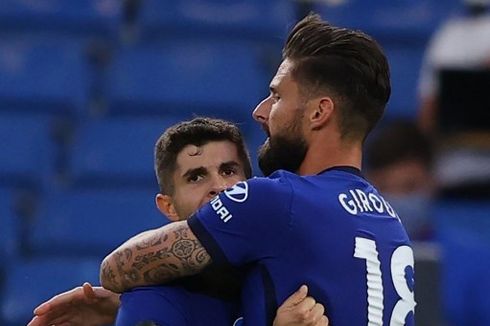 VIDEO - Giroud dan Pulisic Sudah Rencanakan Gol Sebelum Laga Chelsea Vs Norwich