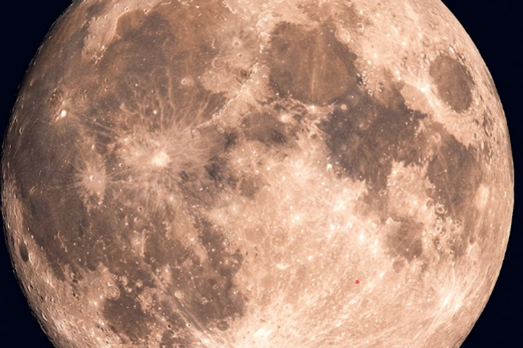 Strawberry Moon Hiasi Langit Indonesia Malam Ini, Pukul Berapa Puncaknya?