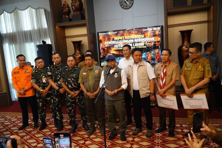 Menhut Raja Juli: Kita Belum Aman dari Karhutla, tetapi Tren Menurun, Membaik