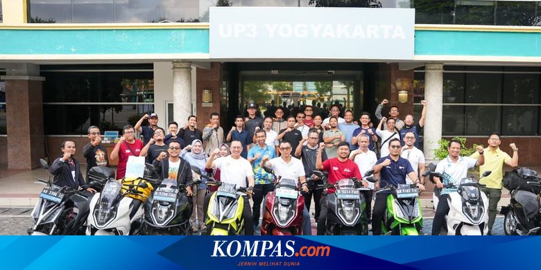 6 Motor Listrik Alva Tuntaskan Touring Jakarta-Bali