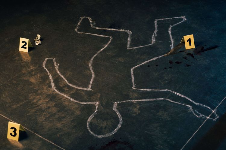 Ilustrasi pembunuhan. Pembunuhan satu keluarga di Musi Banyuasin. Empat orang ditemukan tewas pada Rabu (20/12/2023).