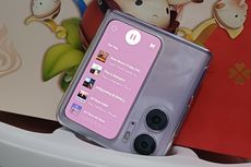 Cara Tambah Widget Spotify di Layar Depan Oppo Find N2 Flip