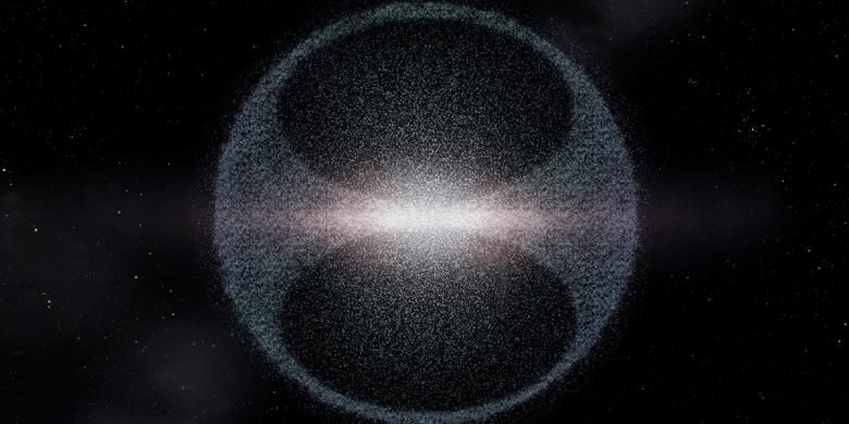 Sabuk Kuiper. Obyek terjauh di tata surya, V774104, ditemukan di wilayah ini. 