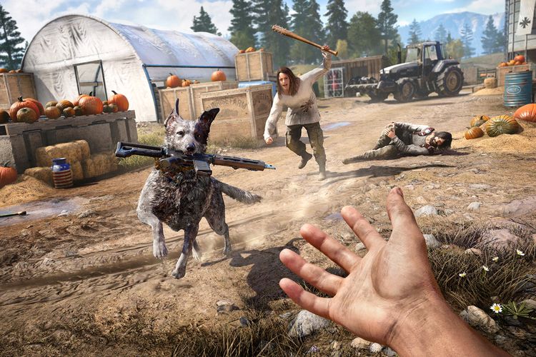 Ilustrasi game Far Cry 5.