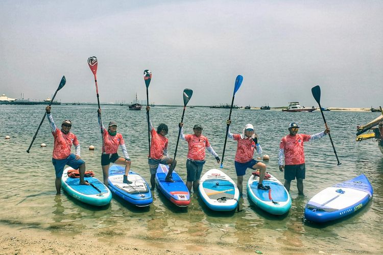 Sejumlah atlet stand up paddle Indonesia akan mengikuti kejuaraan internasional di Jepang.