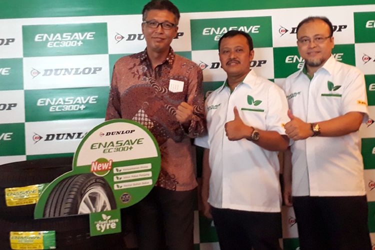 Peluncuran Dunlop Enasave EC300+ di KEmayoran, Jakarta.