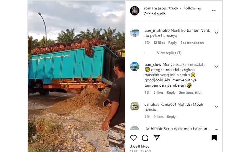  
Video ban truk copot saat ditarik dari situasi terjebakan di lumpur

