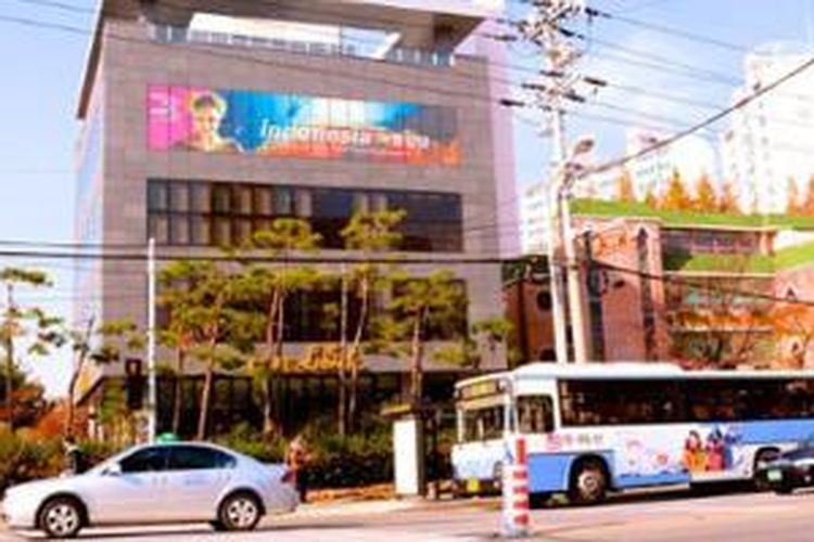 Rumah Promosi Pariwisata Indonesia di Busan Indonesia Center (BIC), Busan, Korea Selatan. 