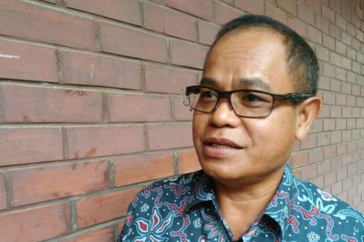 Deputi Bidang Restrukturisasi dan Pengembangan Usaha Kementerian Badan Usaha Milik Negara (BUMN) Aloysius Kiik Ro, Depok, Jawa Barat, Kamis (11/10/2016).